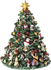 img 1 attached to 🎄 Enhance Your Holiday Atmosphere with the Raz Imports Musical Wind up Rotating Tree