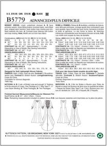 img 2 attached to Butterick Patterns B5779AX5 Pattern 4 6 8 10 12