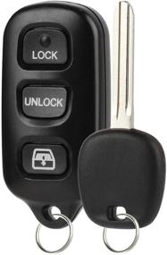 img 1 attached to Keyless Entry Remote Fob Ignition Key Fits Toyota 4Runner Sequoia (HYQ12BBX 4C)