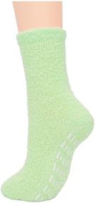 img 3 attached to Century Star Women's Anti-Slip Plush Grip Socks - Warm Cozy Christmas Pilates & Yoga Accessories