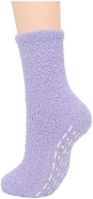 img 2 attached to Century Star Women's Anti-Slip Plush Grip Socks - Warm Cozy Christmas Pilates & Yoga Accessories