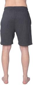 img 2 attached to Jersey Pajama Shorts Available MS01_Y20 Men's Clothing for Sleep & Lounge