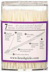 img 1 attached to 🦷 275 Count Brushpicks Toothpicks – Optimize Your Dental Care