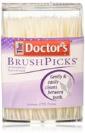 🦷 275 count brushpicks toothpicks – optimize your dental care logo