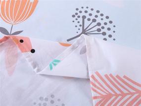 img 2 attached to Hypoallergenic 100% Cotton Deer Twin Sheets for Kids - Ideal for Girls, Boys, and Teens