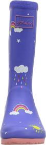 img 3 attached to Дождевики для мальчиков Joules Rainboots с рисунком животных - обувь для мальчиков на открытом воздухе.