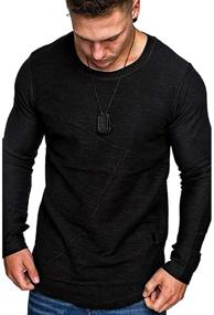 img 3 attached to 👕 Cool and Comfy: Men's Athletic Fashion Cotton T Shirt for Active Style
