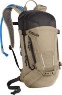 camelbak m.u.l.e. mountain biking hydration backpack - easy refilling with magnetic tube trap - 100 oz. capacity logo