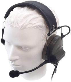 img 3 attached to 🎧 Z-TAC Official Store: Z-Tactical Comta II Tactical Headset (Z041-FG) with U94 PTT Kenwood Push to Talk (Z113-KEN) - Noise Reduction Headphone Walkie Talkie Dual PTT for Military Radio