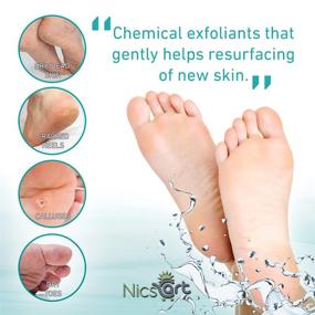 img 1 attached to 👣 Revive & Rejuvenate: Foot Peel Mask for Baby Soft Feet - Exfoliating Dry & Cracked Feet, Gentle Treatment Pedicure