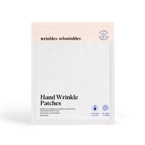 img 4 attached to 👐 Wrinkles Schminkles Hand Wrinkle Silicone Pads: Гипоаллергенные многоразовые заплатки для сухих треснувших рук