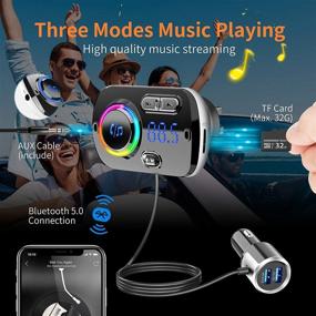 img 2 attached to Bluetooth Transmitter Wireless Receiver Hand Free