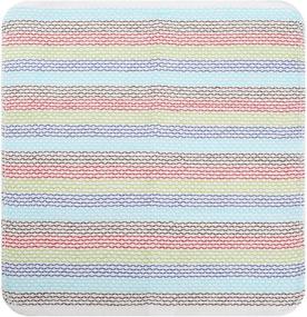 img 1 attached to Lifaith Kitchen Dish Cloths: Soft, Absorbent 100% Cotton Tea Towels for Everyday 🧽 Use - Set of 8 Multi-Colored, Machine Washable 13 x 13 Inch Kitchen Dishcloths