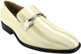 img 4 attached to Expressions Formal Striped Roberto Chillini Men's Shoes