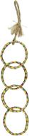 🐦 planet pleasures 4-ring chain small bird toy - 17 inch логотип