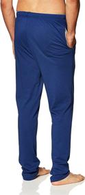 img 2 attached to Hanes Men's Solid Sleepwear Set - Large Size Lounge Clothing for Men