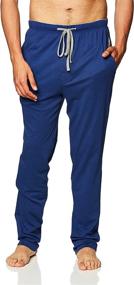 img 4 attached to Hanes Men's Solid Sleepwear Set - Large Size Lounge Clothing for Men