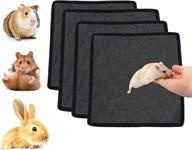 sttqyb guinea pig cage liners and washable pee pads: ultimate comfort and hygiene for your furry friend логотип