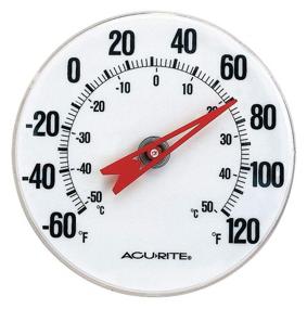 img 1 attached to 🌡️ Accurate Analog Thermometer with Large 5" Dial Size for Precise Temperature Monitoring