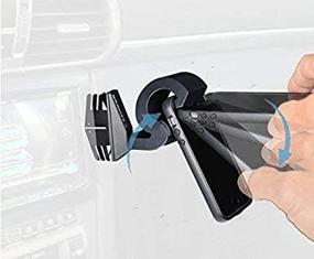 img 1 attached to Revolutionary Gravity X Car Phone Mount: Award-Winning Design, Effortless Installation and Compatible with all Smartphones and Tablets