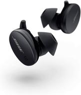 bose sport earbuds: true wireless earphones for high-intensity workouts and running - triple black logo