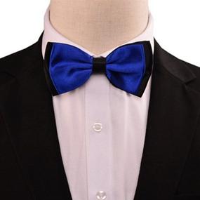 img 1 attached to Fashion Tuxedo Pre Tied Adjustable Bowtie Men's Accessories in Ties, Cummerbunds & Pocket Squares