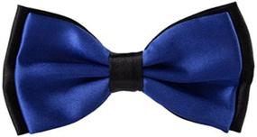 img 2 attached to Fashion Tuxedo Pre Tied Adjustable Bowtie Men's Accessories in Ties, Cummerbunds & Pocket Squares