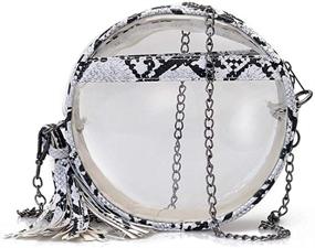 img 4 attached to 👜 Stylish and Practical Crossbody Snakeskin Shoulder Handbags & Wallets for Women