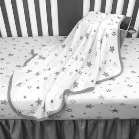 img 1 attached to 🧺 Breathable Nursery and Bedding: American Baby Company Waffle Swaddle Blanket