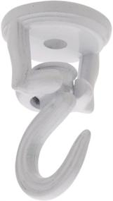 img 1 attached to 🔁 Enhance Your Organization with National Hardware N249 607 Swivel Hooks