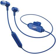 blue jbl e25bt bluetooth in-ear headphones for enhanced seo logo