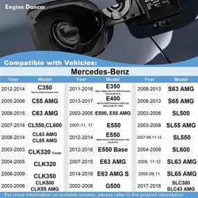 img 2 attached to Engine Dancer Gas Cap Assembly for Mercedes-Benz - Replaces A2214700605 31849 - Compatible with C CL CLK CLS E G GLK S SL SLK - C230 C240 C300 C320 CLK320 CLS550 E320 E350 E500 E550