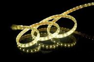 🔌 cbconcept ul listed 100ft super bright 27000 lumens led strip rope light - dimmable, warm white 3000k - commercial grade for indoor outdoor use - plug n shine! логотип