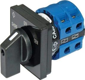 img 1 attached to 🔄 Переключатель переменного тока (AC) - Blue Sea Systems, две позиции отключения - 120V переменного тока, 30А