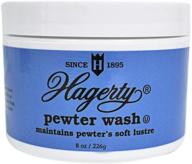 🧽 hagerty pewter cleanser, 8 oz logo