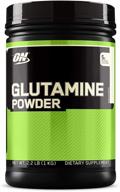 💪 optimum nutrition l-glutamine powder for muscle recovery - 1000g / 194 servings logo