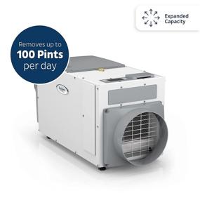 img 3 attached to 🔥 Aprilaire E100 Pro 100 Pint Dehumidifier - Optimal for Crawl Spaces, Basements, Whole Homes, Commercial up to 5,500 sq. ft.