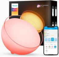 🌈 govee ambient light: wifi & bluetooth led table lamp for bedroom, living room, and gaming - smart, portable, and rechargeable with alexa and google assistant compatibility логотип