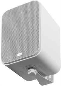 img 2 attached to 🔊 Enhance Your Outdoor Audio Experience with OSD Audio 3-Way Outdoor Patio 4" Speaker Indoor Outdoor Stereo Pair – White AP450