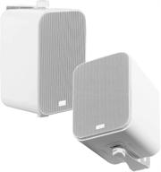 🔊 enhance your outdoor audio experience with osd audio 3-way outdoor patio 4" speaker indoor outdoor stereo pair – white ap450 logo