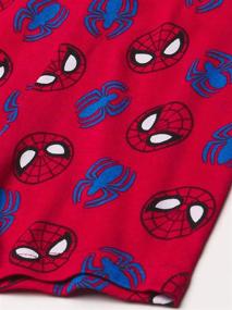 img 1 attached to 🕷️ Marvel Spiderman Cotton Pajamas for Boys | Sleepwear & Robes for Kids