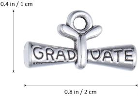 img 2 attached to BinaryABC Graduation Pendants Bracelets Necklace