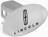 lincoln metal trailer hitch script logo