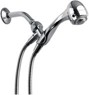 🚿 niagara conservation n2947ch earth 3-spray 1.75 gpm handshower: chrome handheld showerhead with 72 in. stainless steel hose: enhance your shower experience! logo