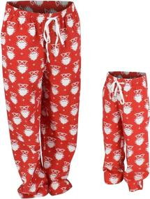 img 4 attached to Family Santa 🎅 Christmas Matching Pajama Set