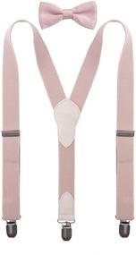 img 4 attached to CEAJOO Suspenders Adjustable Dusty Blush