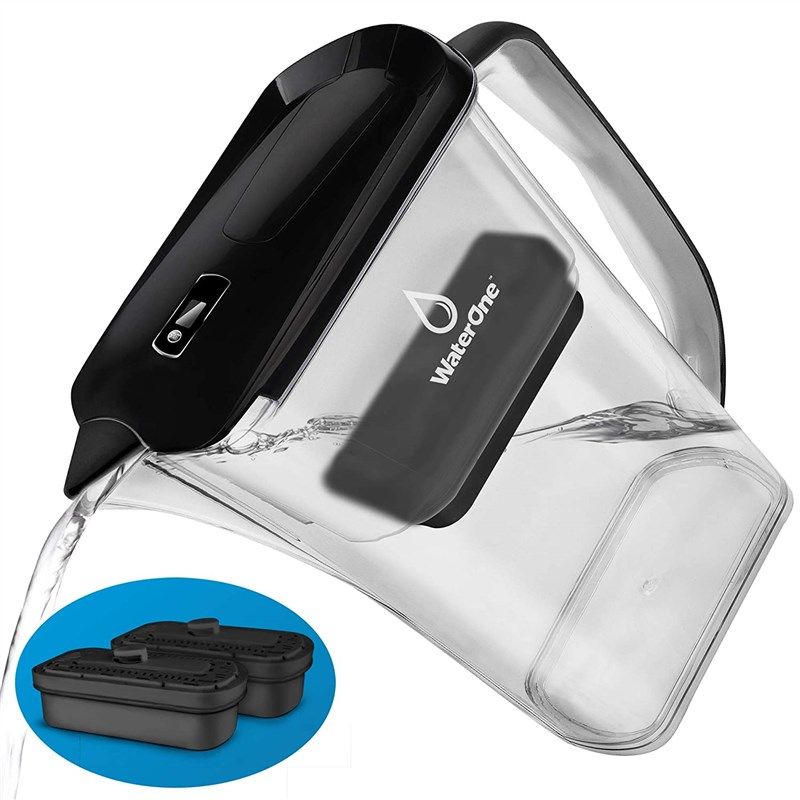 waterone alkaline activated fluoride chlorine kitchen & dining 로고