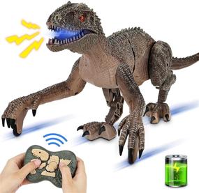 img 4 attached to 🦖 Rechargeable Roaring Remote Control Dinosaur for Enhanced SEO