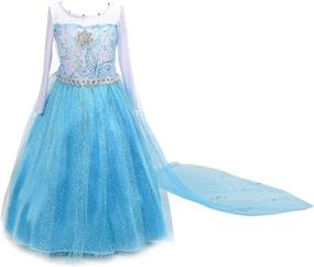 img 4 attached to 👸 Dressy Daisy Princess Costumes for Dress Up, Pretend Play, and Costumes