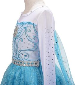 img 1 attached to 👸 Dressy Daisy Princess Costumes for Dress Up, Pretend Play, and Costumes